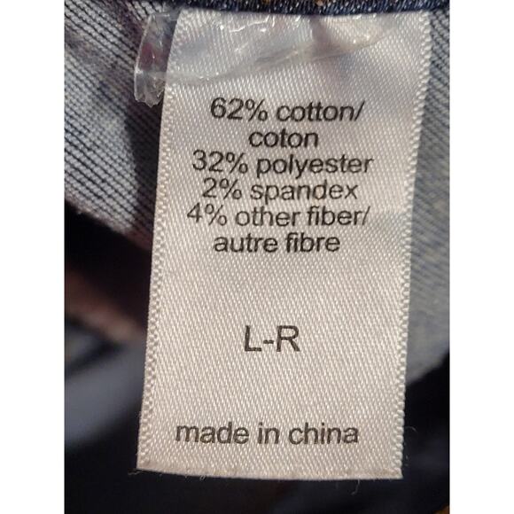 Maurices Womens Button Fly High-Rise Distressed Faded Skinny Leg Jeans Size L - Picture 7 of 10